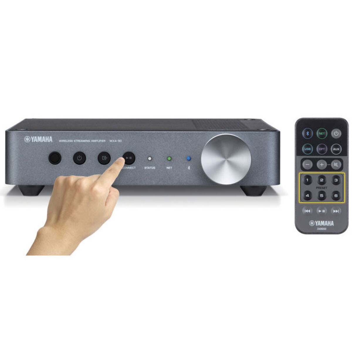 Yamaha WXA50DS Wireless Streaming Amplifier with MusicCast